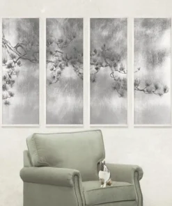 Natural Curiosities New Arrivals Rococo Pines 3 Framed Artwork