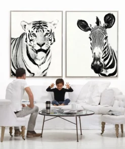 Natural Curiosities Tylinek Zebra Framed Artwork New Arrivals