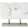 Jamie Young New Arrivals Ghost Horizon Table Lamp Alabaster And Silver