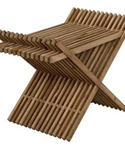 Noir New Arrivals Dede Teak Stool