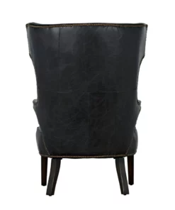 Noir Heracles Chair Black Leather 13 Noir Heracles Chair Black Leather