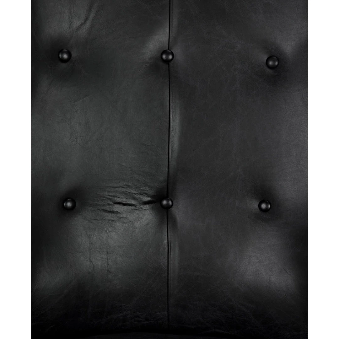 Noir Heracles Chair Black Leather 10 Noir Heracles Chair Black Leather
