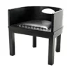 Noir Latour Chair Charcoal Black Leather 1 Noir Latour Chair Charcoal Black Leather