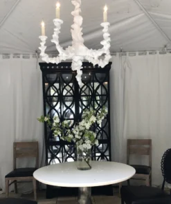 Oly Studio New Arrivals Klemm Chandelier Frost White