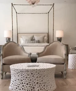 Oly Studio Meri Cocktail Table White