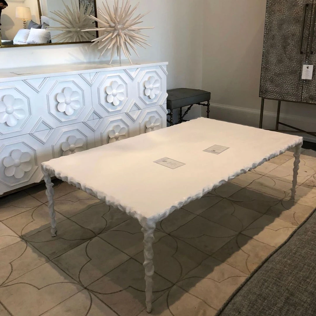 Oly Studio New Arrivals River Cocktail Table Frost White 4 Oly Studio New Arrivals River Cocktail Table Frost White