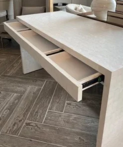 Oly Studio New Arrivals Jeremy Desk White Shell