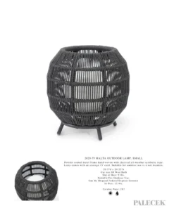 Palecek Malta Outdoor Lamp Small New Arrivals