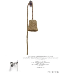 Palecek Green Oaks Wall Pendant Natural New Arrivals 9 Palecek Green Oaks Wall Pendant Natural New Arrivals