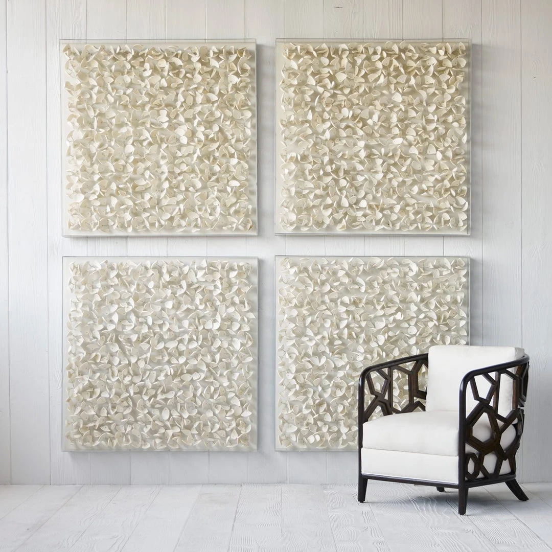 Palecek Adrift Coco Wall Decor Natural Square 9 Palecek Adrift Coco Wall Decor Natural Square