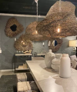 Palecek New Arrivals Andorra Pendant Small Grey