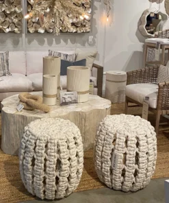 Palecek New Arrivals Annabel Hassock 12 Palecek New Arrivals Annabel Hassock