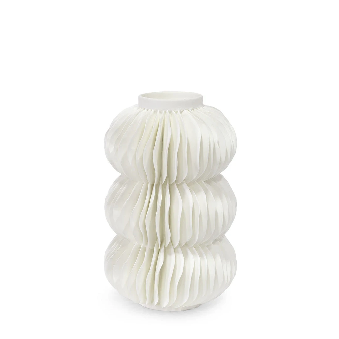 Palecek Antilles Porcelain Vase Tall 3 Palecek Antilles Porcelain Vase Tall