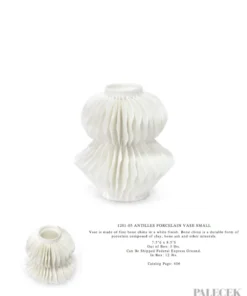 Palecek Antilles Porcelain Vase Small New Arrivals 15 Palecek Antilles Porcelain Vase Small New Arrivals