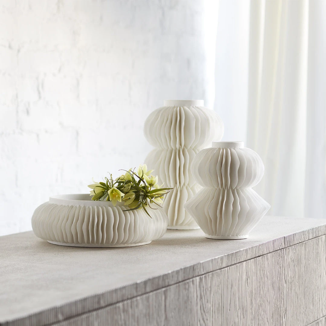 Palecek Antilles Porcelain Vase Tall 4 Palecek Antilles Porcelain Vase Tall