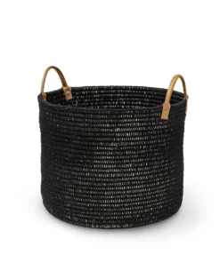 Palecek Cairo Planter Basket Black New Arrivals