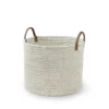 Palecek Cairo Planter Basket White New Arrivals