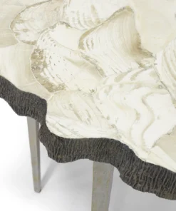 Palecek New Arrivals Chloe Fossil Clam Console Table