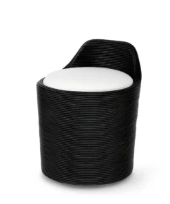 Palecek Enzo Swivel Stool Black New Arrivals