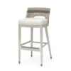 Palecek New Arrivals Fritz Rope Bar Stool Fog White 1 Palecek New Arrivals Fritz Rope Bar Stool Fog White