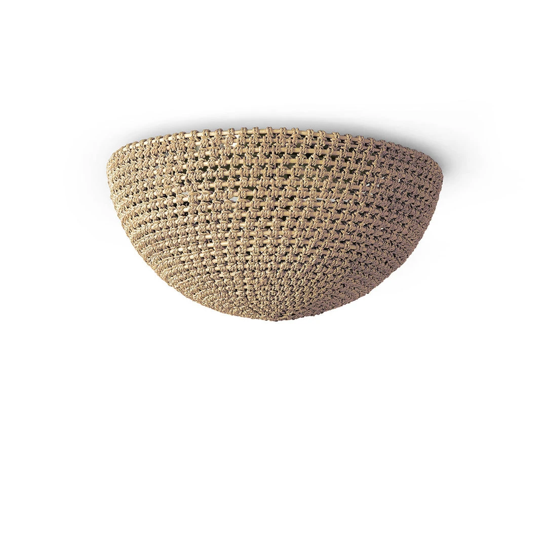 Palecek Green Oaks Flush Mount Natural Bronze 3 Palecek Green Oaks Flush Mount Natural Bronze