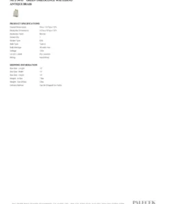 Palecek New Arrivals Green Oaks Sconce Whitesand And Brass