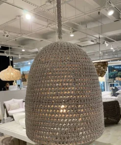 Palecek Green Oaks Pendant White Sand New Arrivals