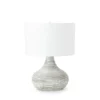 Palecek New Arrivals Hewitt Table Lamp Short Whitewash