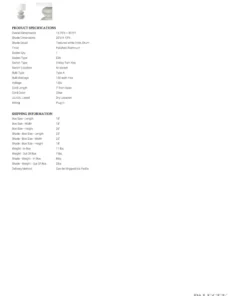 Palecek Hewitt Table Lamp Tall Whitewash New Arrivals