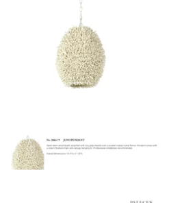 Palecek Juno Pendant