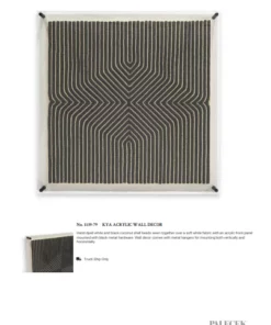 Palecek New Arrivals Kya Acrylic Wall Decor 14 Palecek New Arrivals Kya Acrylic Wall Decor