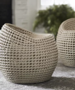 Palecek Manhattan Ivory Swivel Chair New Arrivals