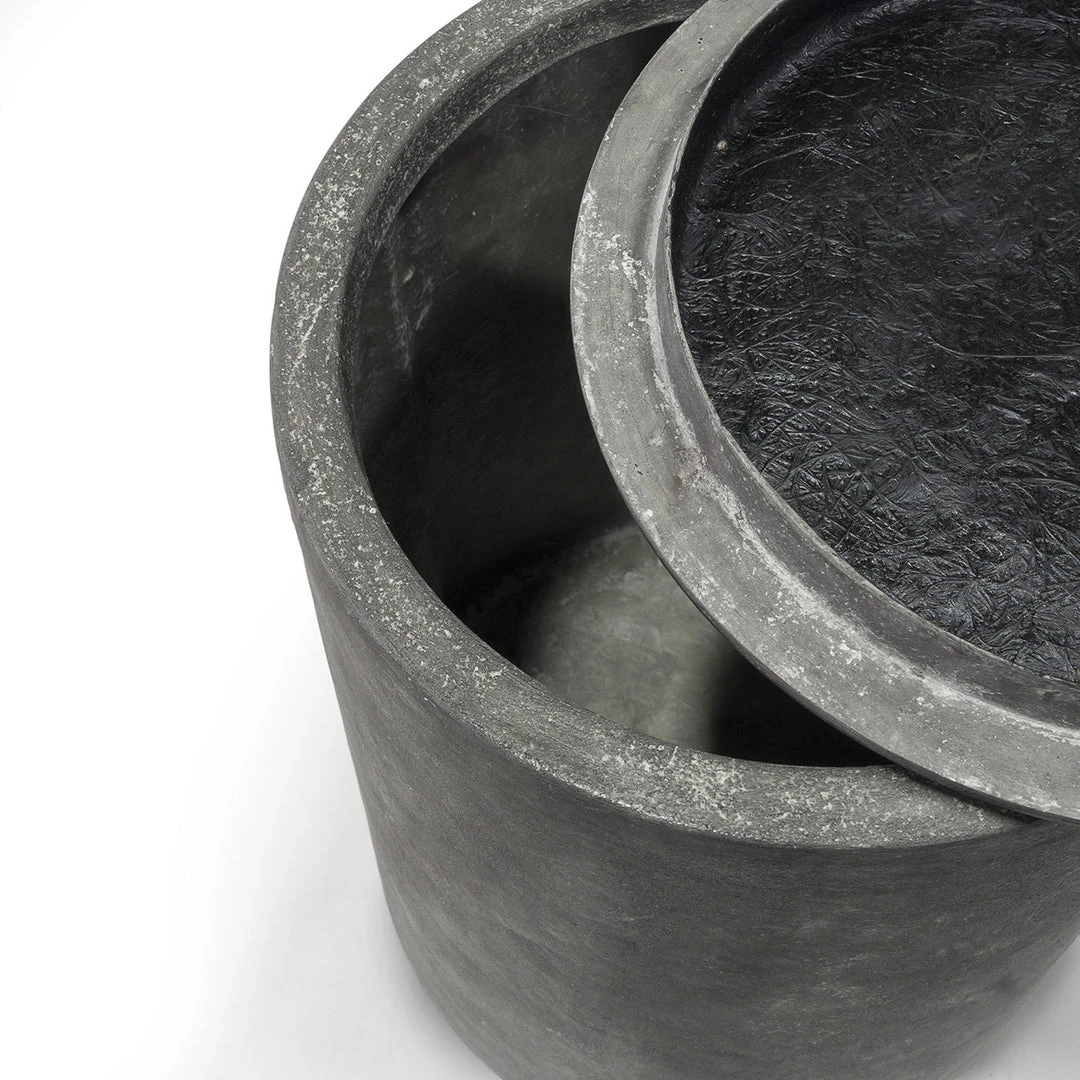 Palecek New Arrivals Roan Drum Side Table 4 Palecek New Arrivals Roan Drum Side Table