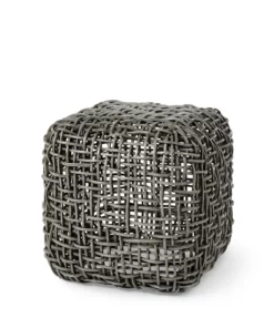 Palecek Seacliff Hassock Rattan