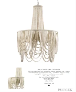 Palecek Selita Chandelier New Arrivals