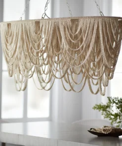 Palecek Selita Oval Chandelier