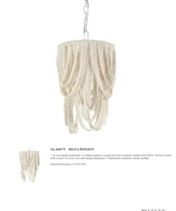 Palecek Selita Pendant New Arrivals