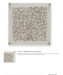 Palecek Shoreline Acrylic Wall Decor