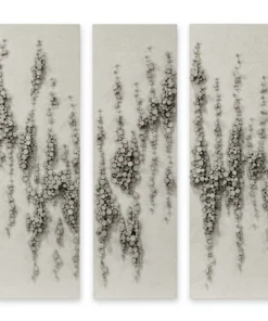 Palecek New Arrivals Rainfall Rattan Wall Decor Set Of 3