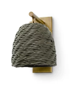 Palecek Wisteria Sconce Gray And Antique Brass New Arrivals