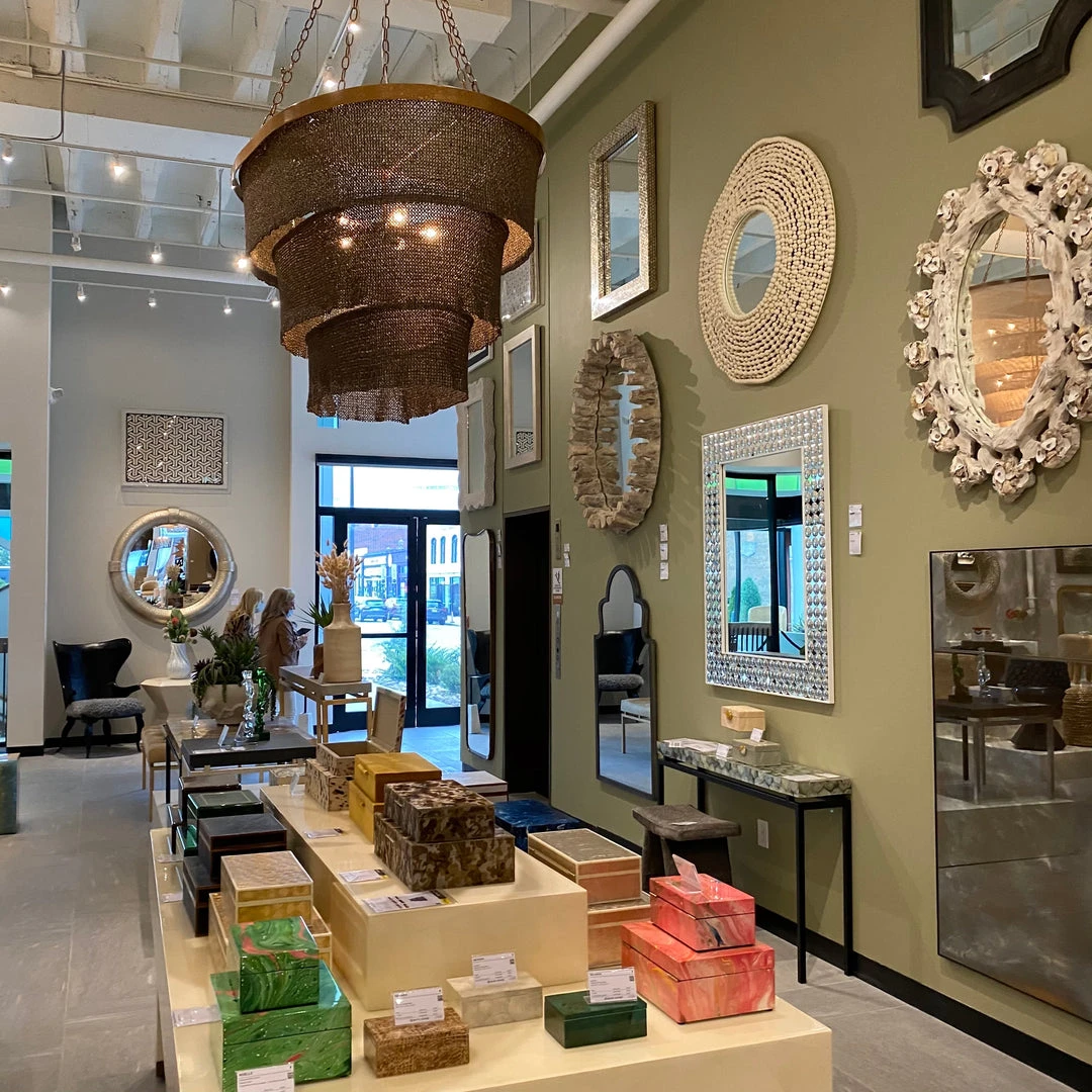 Made Goods Patricia Chandelier Oval Bronze Coco Beads And Gold Metal 4 Made Goods Patricia Chandelier Oval Bronze Coco Beads And Gold Metal