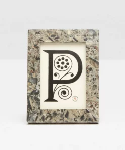 Pigeon And Poodle Corsica Frame Mixed Gray Marble