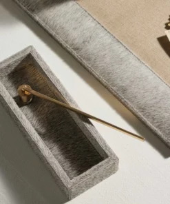 Pigeon And Poodle Hyde Accessory Set Gray Hide New Arrivals