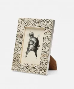 Pigeon And Poodle Ismailia Frame Spotted Silver Bone