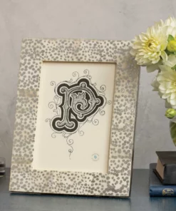 Pigeon And Poodle Ismailia Frame Spotted Silver Bone