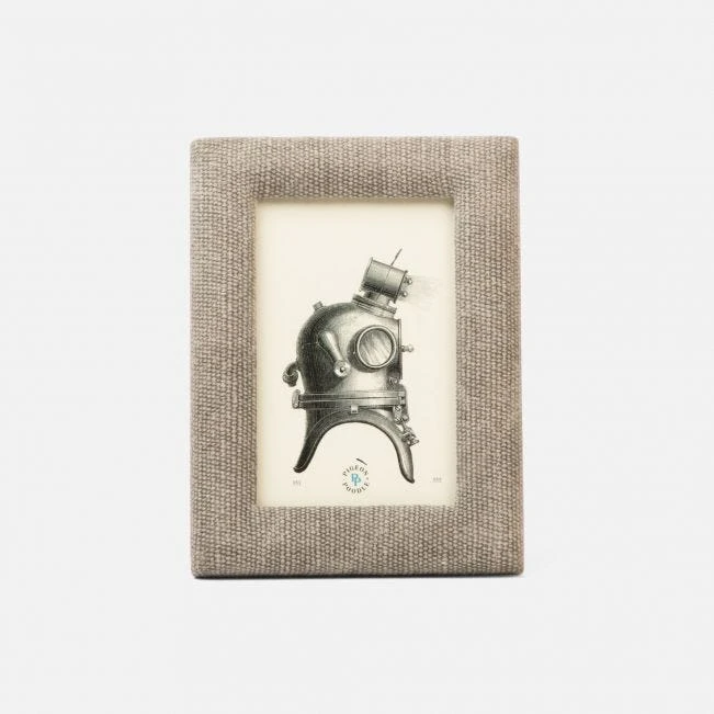 Pigeon And Poodle Kemi Frame Light Gray Cotton Jute 3 Pigeon And Poodle Kemi Frame Light Gray Cotton Jute