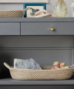 Pigeon And Poodle Kendari Basket Set Low