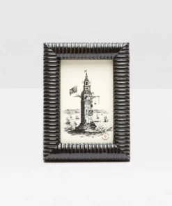 Pigeon And Poodle Metz Frame Black Resin New Arrivals