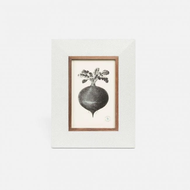 Pigeon And Poodle New Arrivals Oxford Frame Blanc Faux Shagreen 5 Pigeon And Poodle New Arrivals Oxford Frame Blanc Faux Shagreen