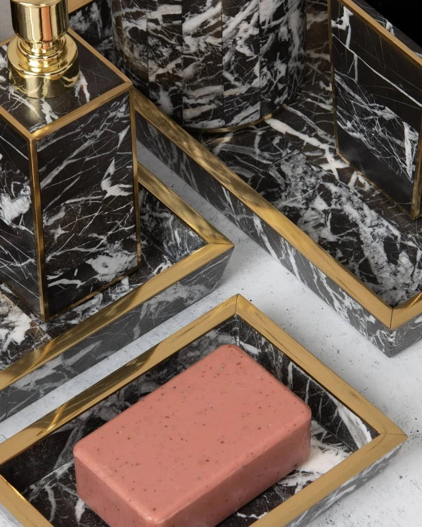 Pigeon And Poodle New Arrivals Rhodes Medium Tray Nero Marble 5 Pigeon And Poodle New Arrivals Rhodes Medium Tray Nero Marble